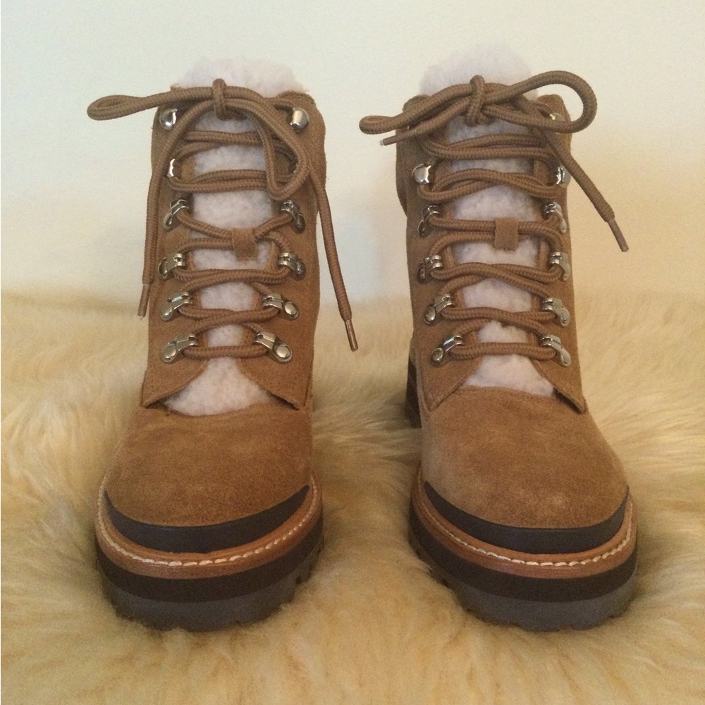 Marc Fisher Women's Tan Suede Ankle Boots